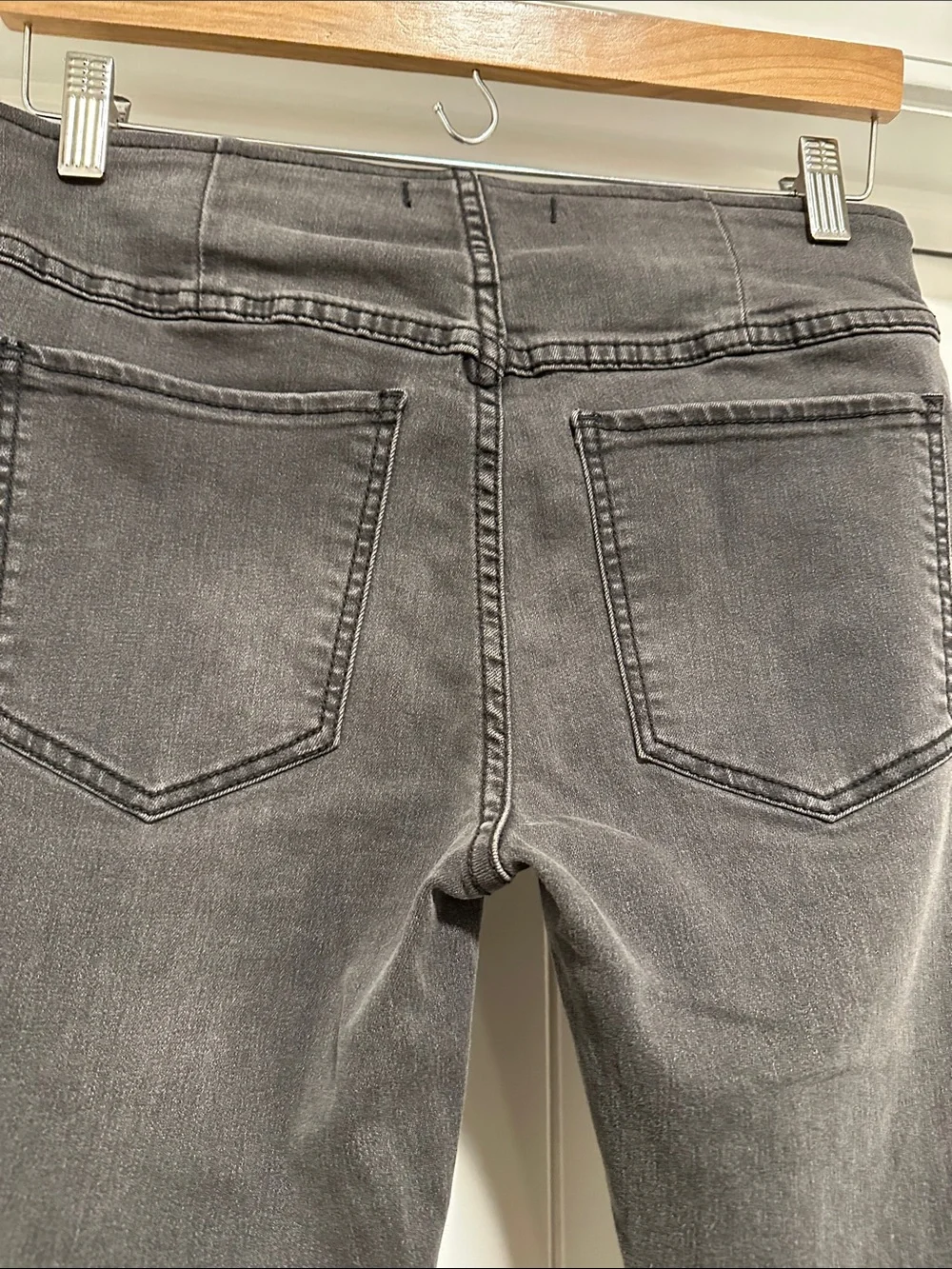 Free People Black Flare Jeans